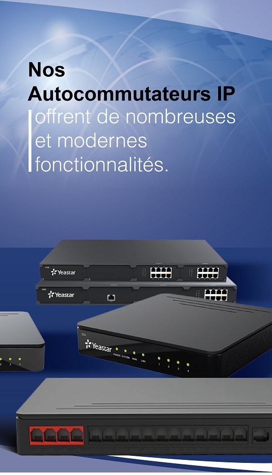 Autocommutateurs IP Tic@frique